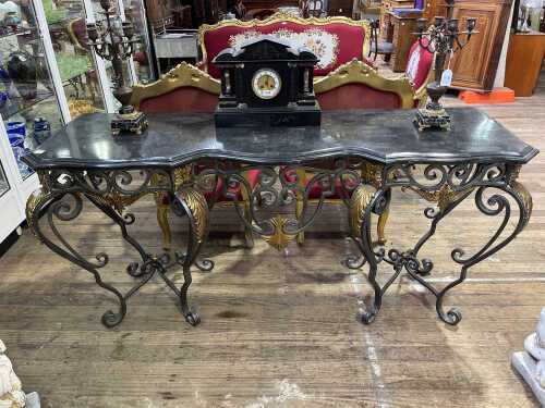 A Maitland Smith console table