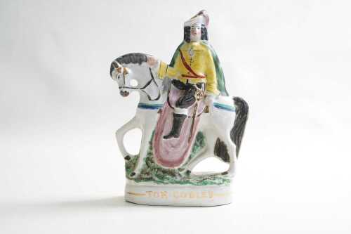 Staffordshire Tom Cobley ceramic figure.