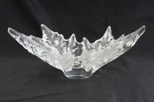 Lalique Champs Elysees crystal centrepiece bowl