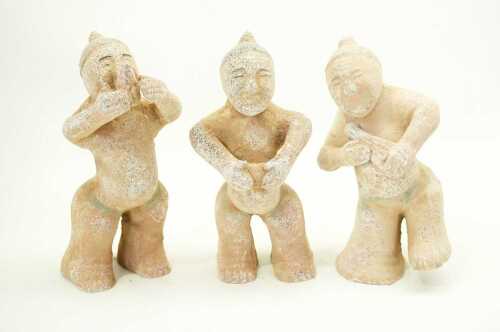 Three Han Style grave gods