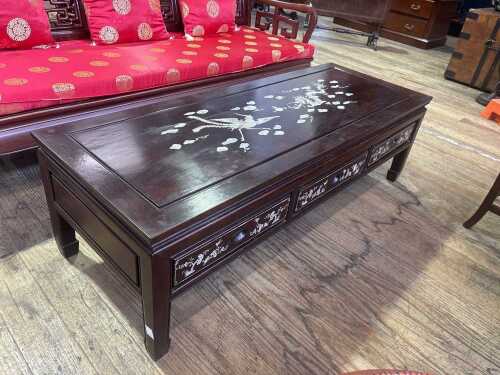 Chinese hongmu coffee table