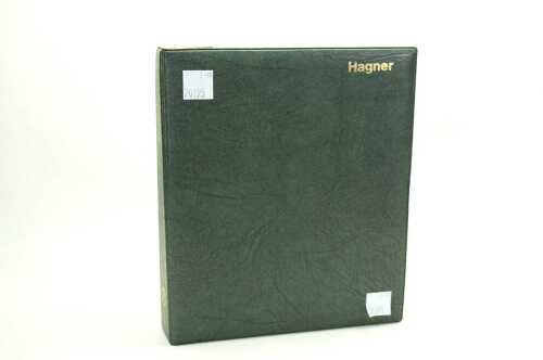 Collection of USA stamps in Hagner folder, 1893 onwards
