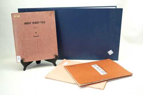 Four folders of Australian decimal sheets