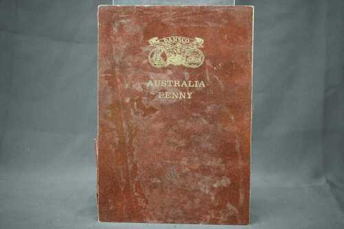 Dansco Australian penny album (2x 1925 + 1946)