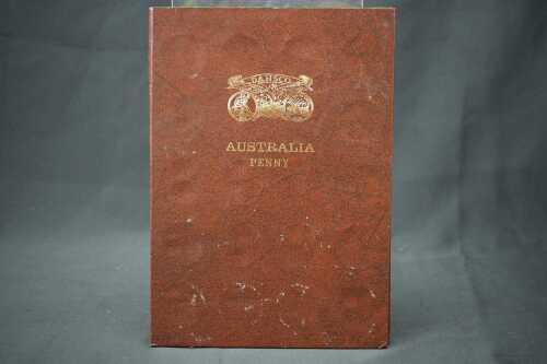 A collection of Australian pre-decimal pennies + key dates