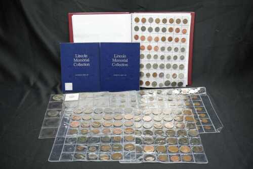 Collection of world coins