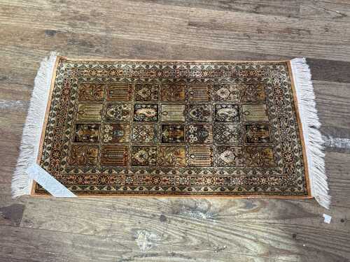 Persian silk rug