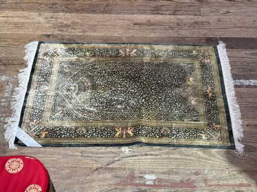 Persian silk rug