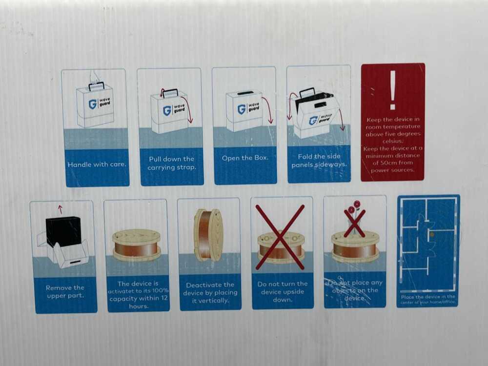 WaveGuard EMF protection device