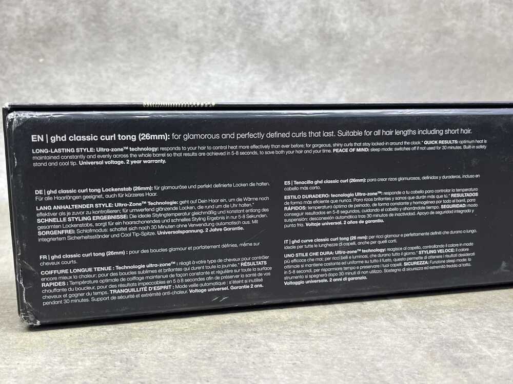 GHD Classic Curl tong