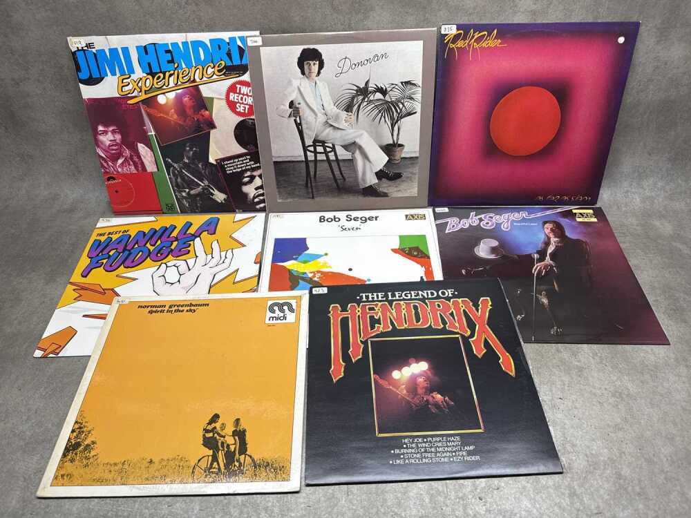 Eight Rocks Eight rock vinyl records