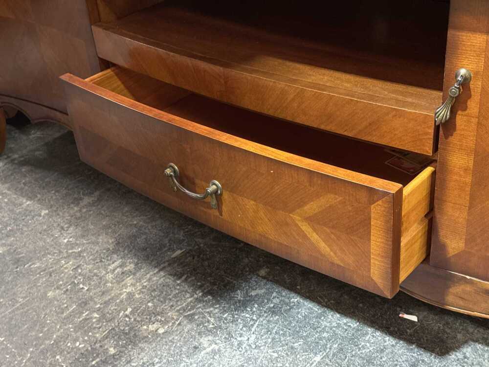 A vintage style entertainment unit