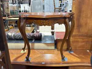Reproduction French style hall table
