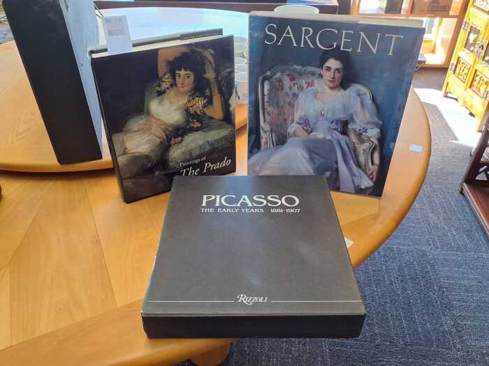 Three art reference books