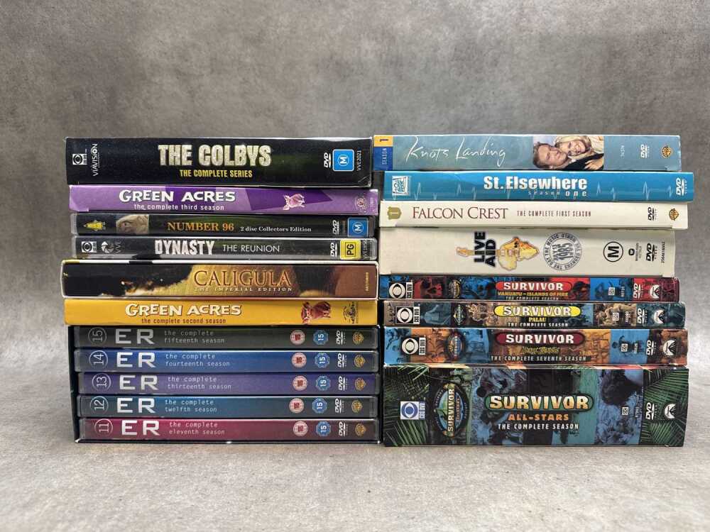 Group of DVD boxed sets