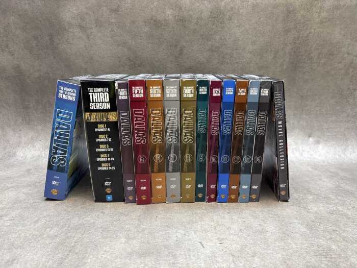 Complete DVD collection of Dallas