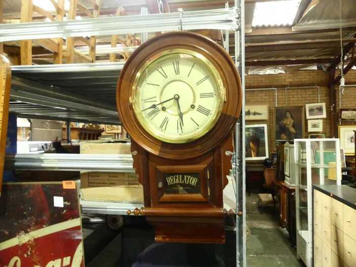 A Regulator wall clock