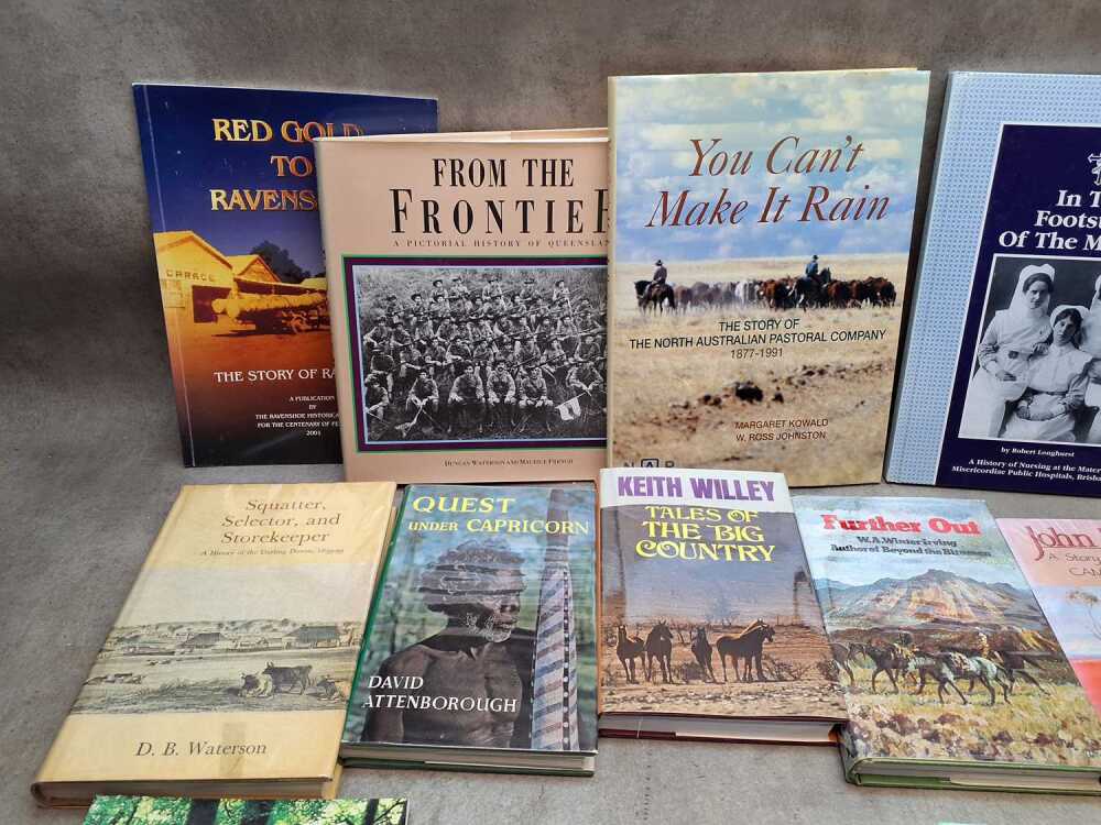 Queensland history reference books