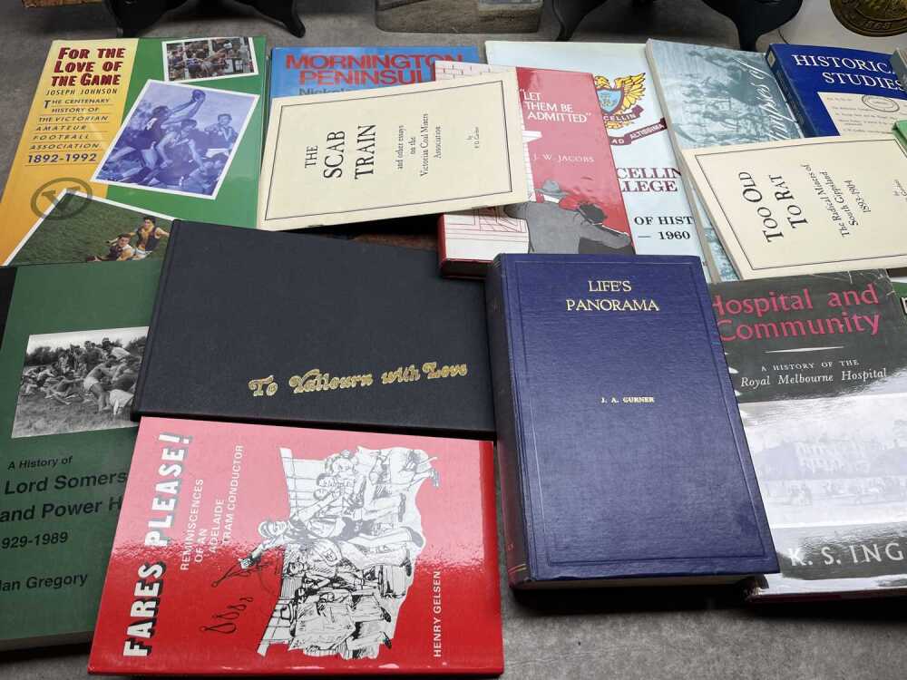 Victorian local history books