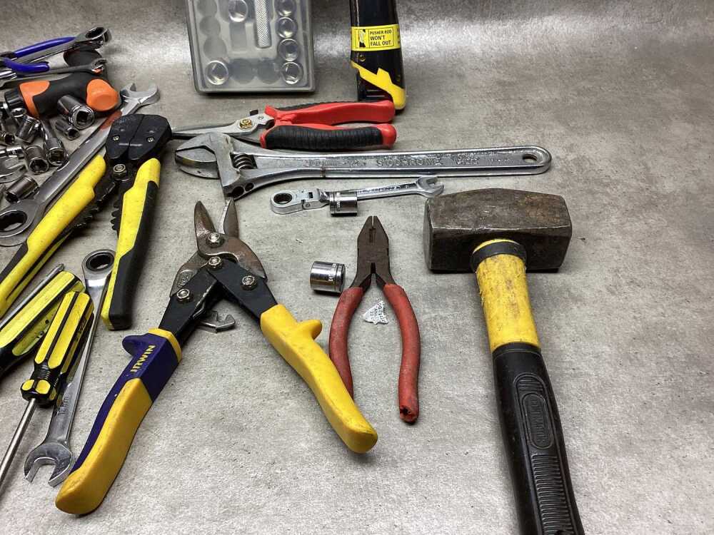 Assorted hand tools