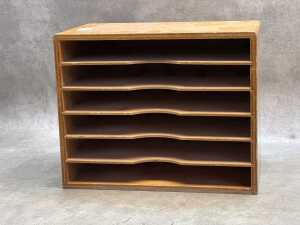Antique timber boxes and desk tray