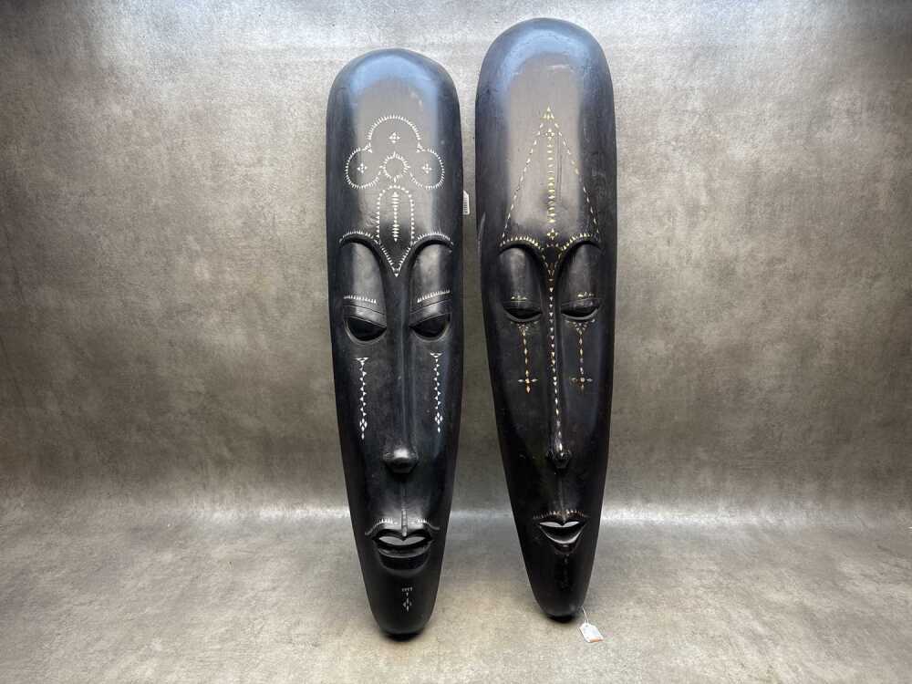 Traditional Timorese timber mask.
