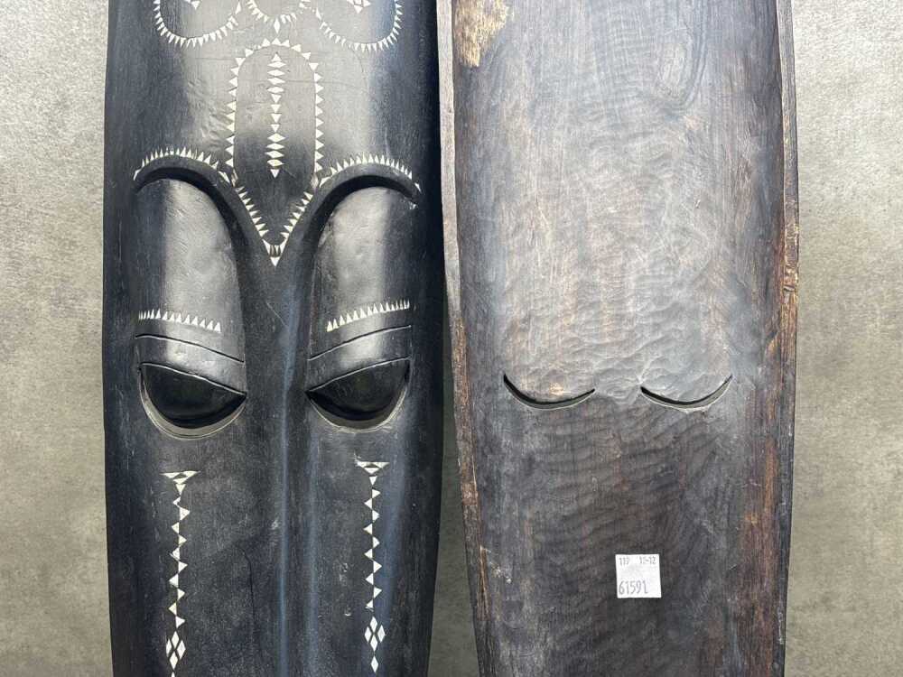 Traditional Timorese timber mask.